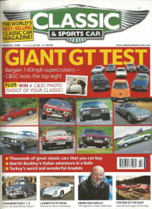 CLASSIC & SPORTSCAR 2005 FEB - GT SHOOTOUT, 240Z v CELICA v RX7